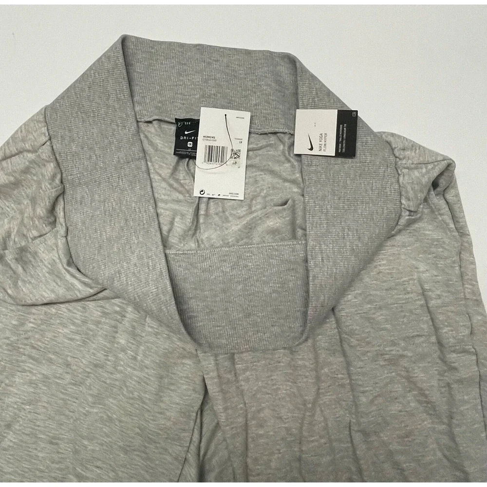 NIKE YOGA SWEETPANTS‎ 7/8 WOMEN CT0543-050 GREY 1X